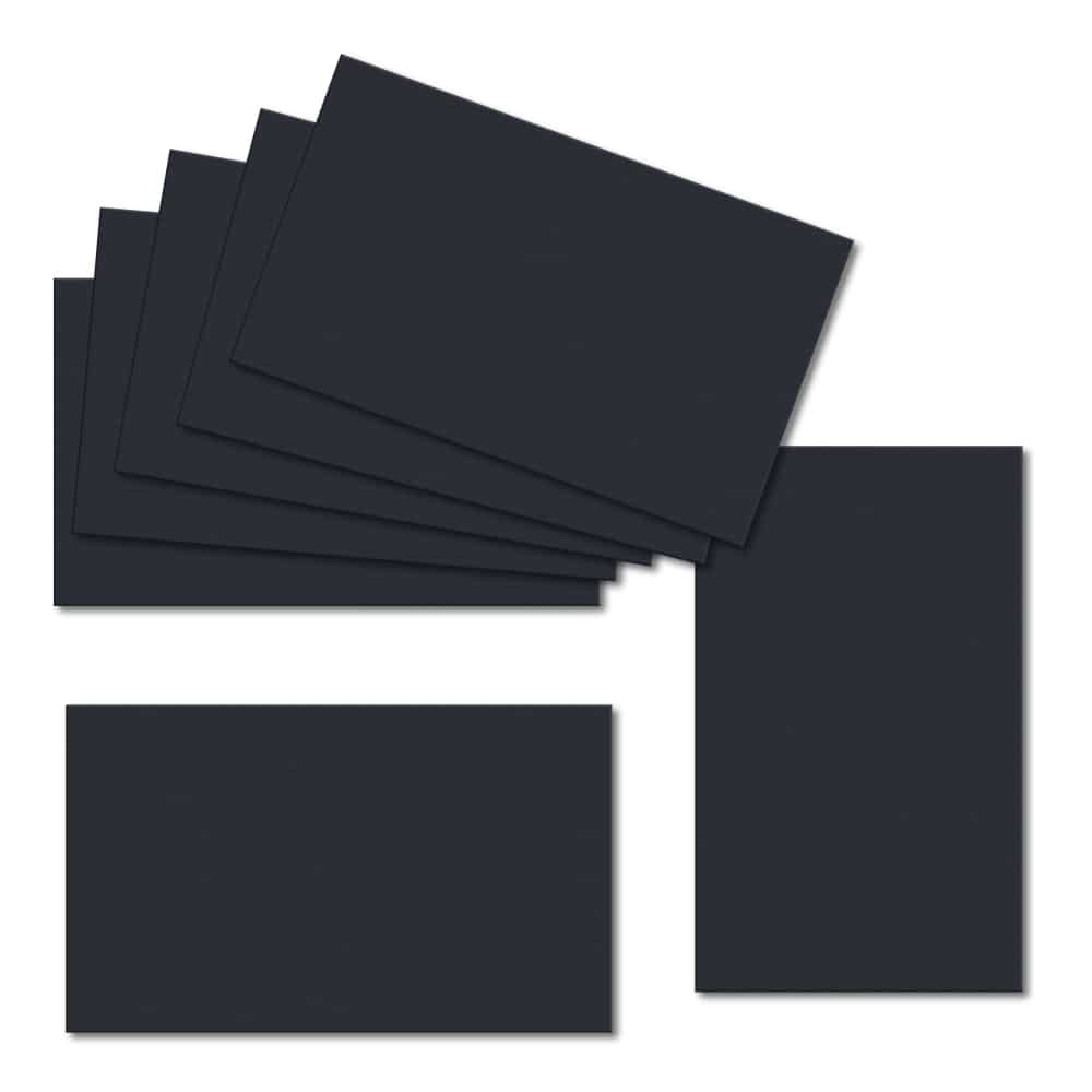 Dark Blue. 60mm x 100mm. Place Card. 235gsm Card Sheet.