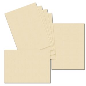Pale Cream. 128mm x 179mm. 5 inch x 7 inch. 240gsm Card Sheet.