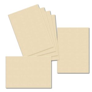 Pale Cream. 115mm x 165mm. Greeting Card. 240gsm Card Sheet.