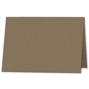 Fleck Manilla. 105mm x 148mm. A7 (Long Edge). 280gsm Folded Card Blank.