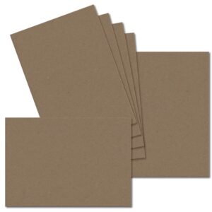Fleck Manilla. 100mm x 210mm. DL Standard. 280gsm Card Sheet.