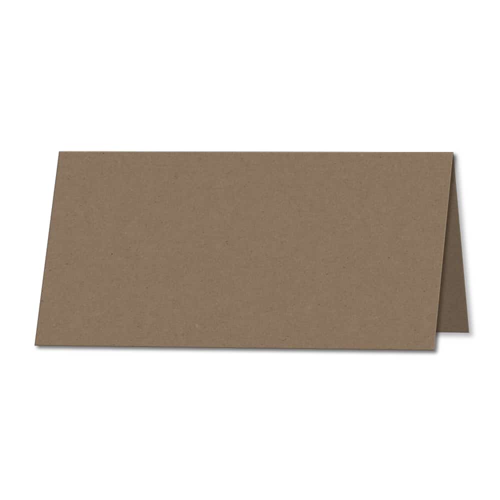 Fleck Manilla. 210mm x 200mm. DL (Long Edge). 280gsm Folded Card Blank.