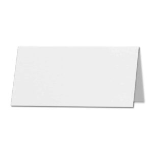 Impact White. 210mm x 200mm. DL (Long Edge). 250gsm Folded Card Blank.