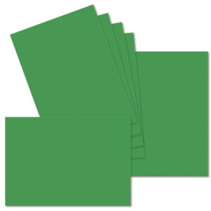 Deep Green. 297mm x 210mm. A4 Standard. 235gsm Card Sheet.