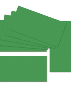 Deep Green. 100mm x 210mm. DL Standard. 235gsm Card Sheet.