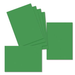 Deep Green. 115mm x 165mm. Greeting Card. 235gsm Card Sheet.