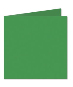 Deep Green. 148mm x 296mm. Large Square. 235gsm Folded Card Blank.