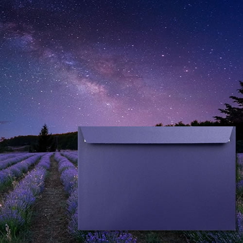 Midnight Blue Pearl Envelopes