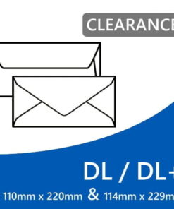 End Of Line DL/DL+ Envelopes