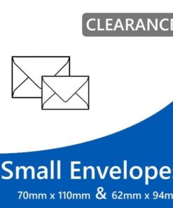 End Of Line Small Envelopes