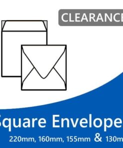 End Of Line Square Envelopes