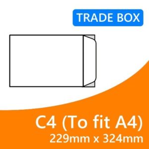 C4/A4 Colour Envelopes (Trade Box)