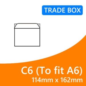 C6/A6 Colour Envelopes (Trade Box)