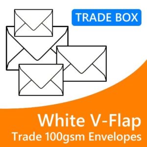 White Gummed Envelopes (Trade Box)