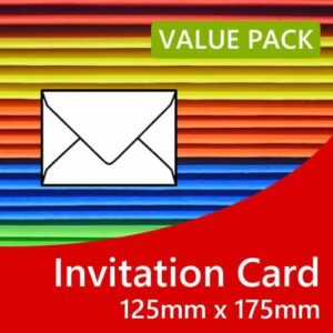 B6 Invitation Envelope Packs