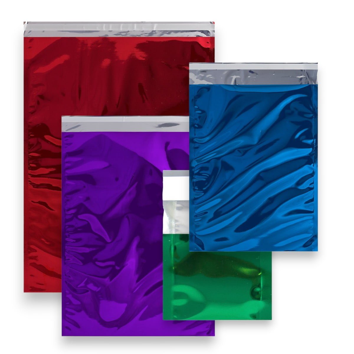 Coloured Gloss Foil Bags