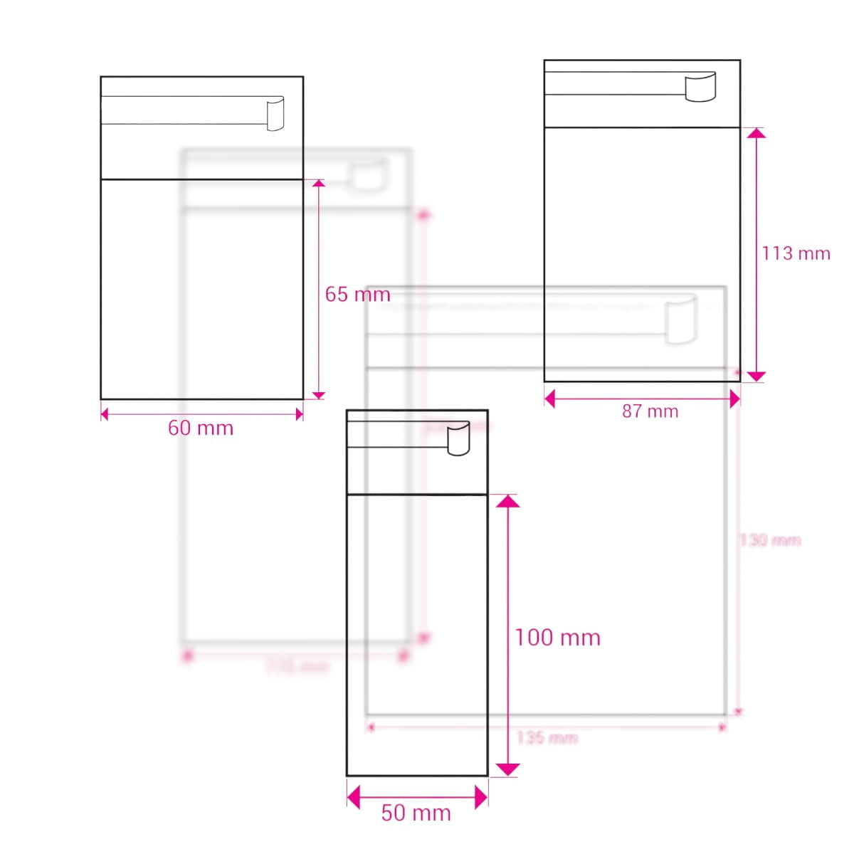 Self Seal Cellophane Bags