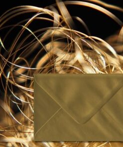 Gold Kraft Envelopes