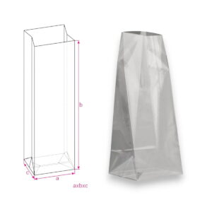 Gusset Cellophane Bags