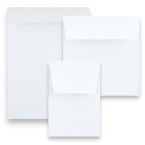 White Gusset Envelopes