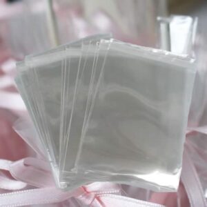 1000 Transparent 5 x 7 inch Cellophane Bag. Peel/Seal Flap. Clear 30 Mu Transparent Finish. 133mm x 184mm.