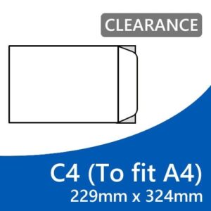 End Of Line C4/A4 Envelopes