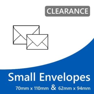 End Of Line Small Envelopes
