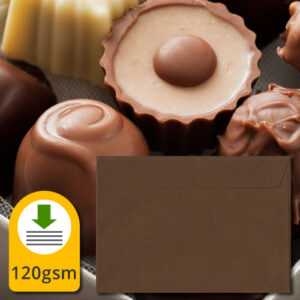 Chocolate Brown Luxury Envelopes