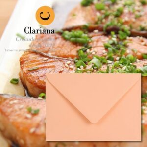 Pale Salmon Envelopes