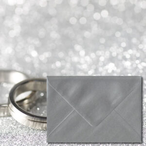 Silver Colour Envelopes