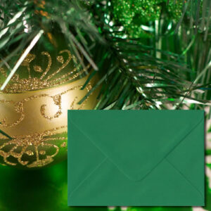 Xmas Green Colour Envelopes