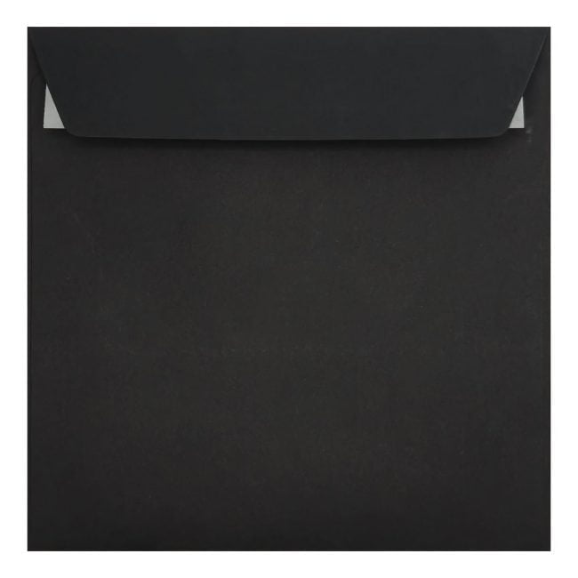 Clariana Black Envelope 155mm Square Wallet Closed