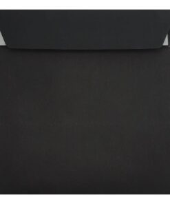 Clariana Black Envelope 220mm Square Wallet Closed