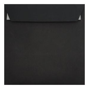 Clariana Black Envelope 220mm Square Wallet Closed
