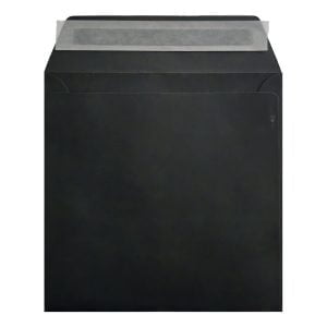 Clariana Black Envelope 220mm Square Wallet Open
