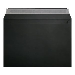 Clariana Black Envelope C5 Wallet Open