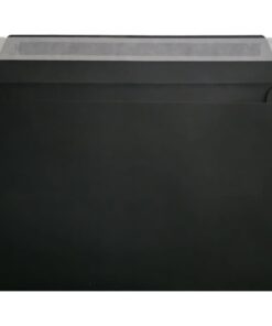 Clariana Black Envelope C6 Wallet Open