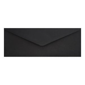 Clariana Black Envelope Letterbox Closed