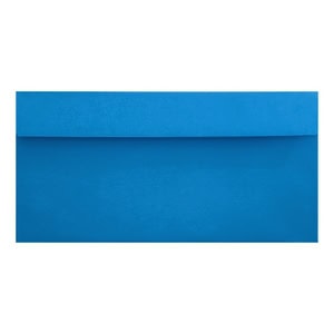 Clariana Bright Blue Envelope Dl Wallet Closed