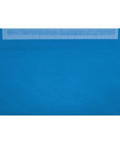 Clariana Bright Blue Envelope Dl Wallet Open