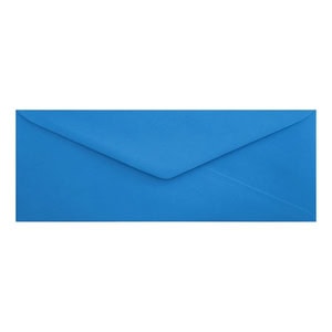 Clariana Bright Blue Envelope Letterbox Closed