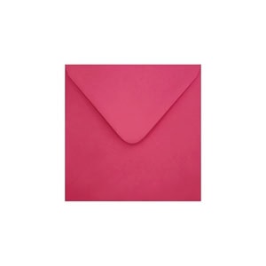Clariana Bright Pink Envelope 130mm Square Ratio