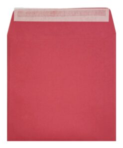 Clariana Bright Pink Envelope 155mm Square Wallet Open