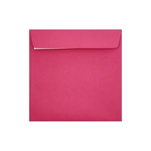 Clariana Bright Pink Envelope 155mm Square Wallet Ratio