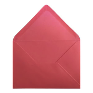 Clariana Bright Pink Envelope B6 Open