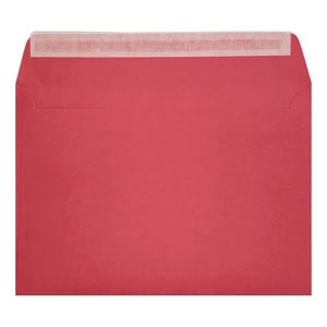 Clariana Bright Pink Envelope C5 Wallet Open