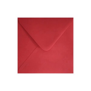 Clariana Bright Red Envelope 155mm Square Ratio