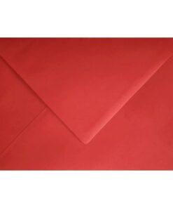Clariana Bright Red Envelope B6 Closed