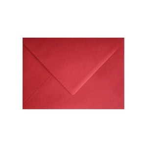 Clariana Bright Red Envelope B6 Ratio