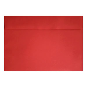 Clariana Bright Red Envelope C5 Wallet Closed